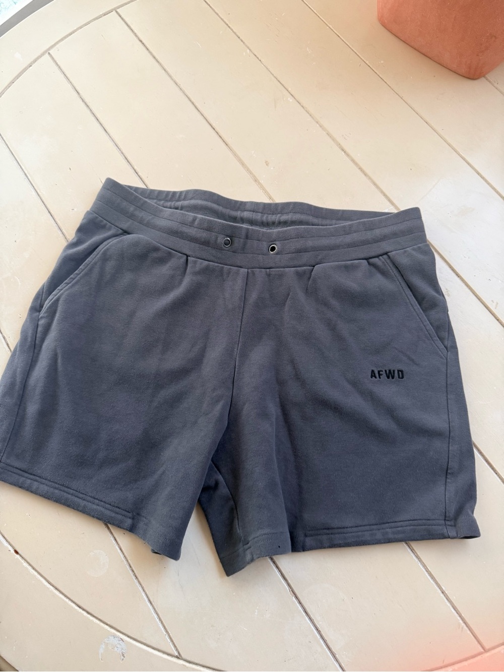 Mens Charcoal Athletic Lounge Shorts